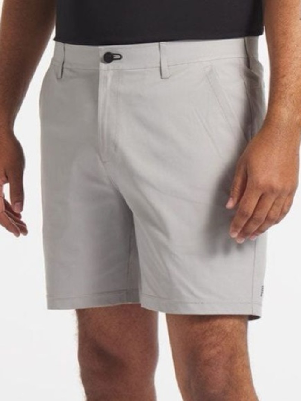 Public Rec Dealmaker Chino+ Performance Shorts Gray Men's Size 36